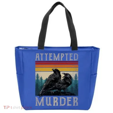 Attempted Murder Crows Tote Bag