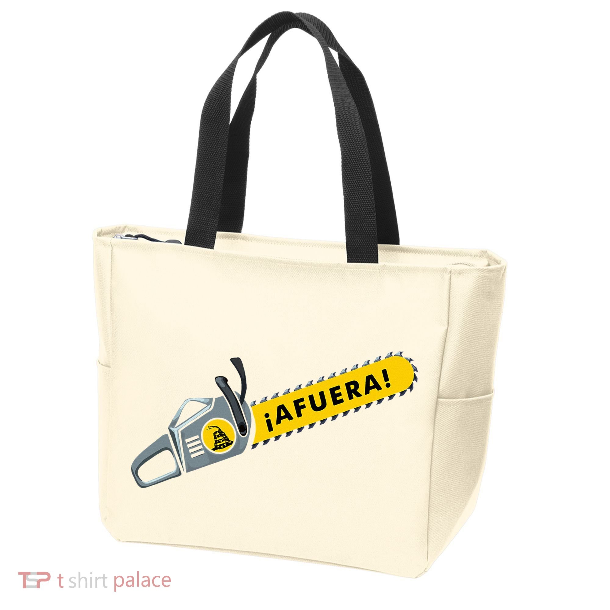 Afuera Milei Chainsaw Libertarian Ancap Liberty Freedom Tote Bag