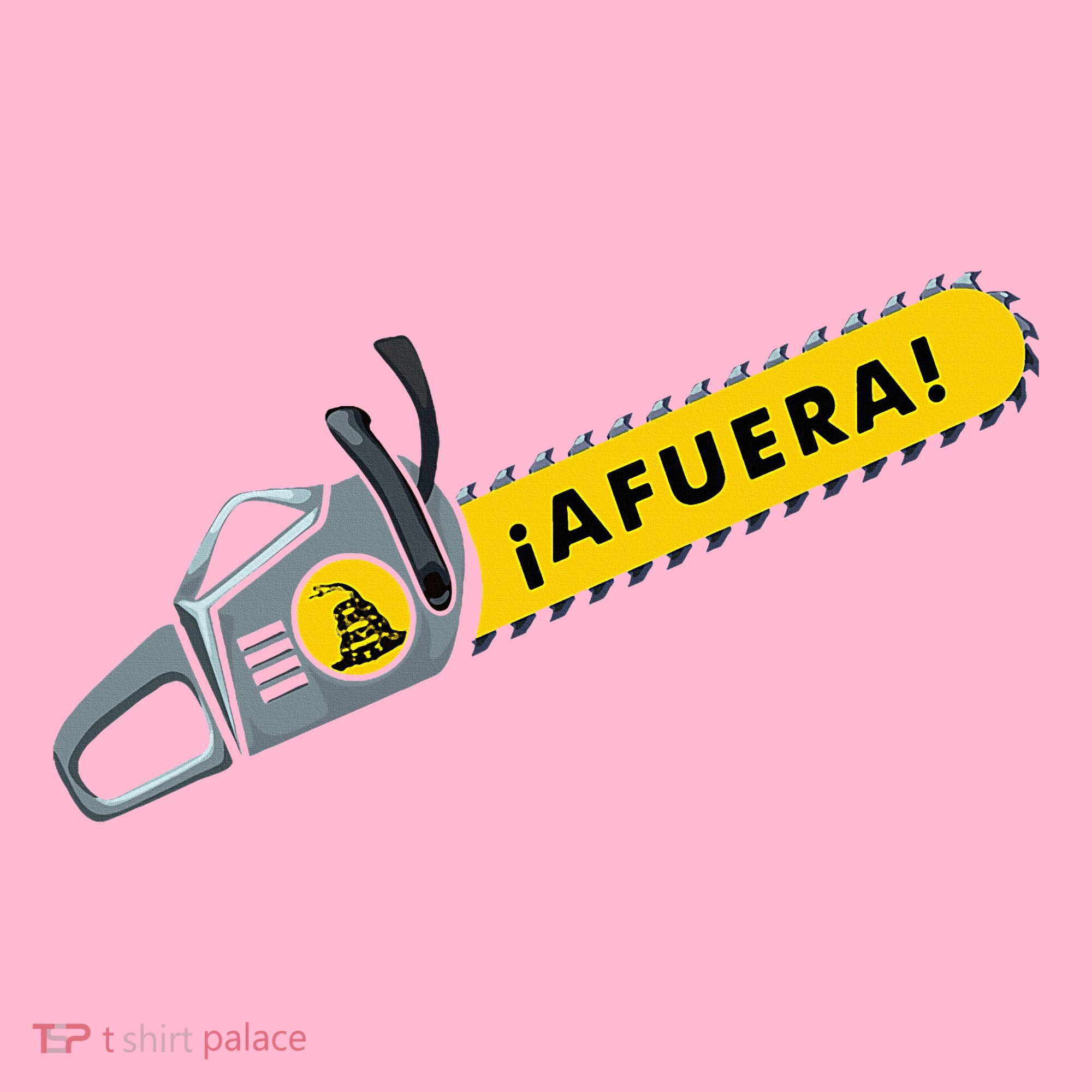 Afuera Milei Chainsaw Libertarian Ancap Liberty Freedom Coaster