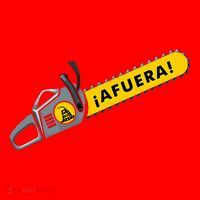 Afuera Milei Chainsaw Libertarian Ancap Liberty Freedom Santa Hat thumb 1