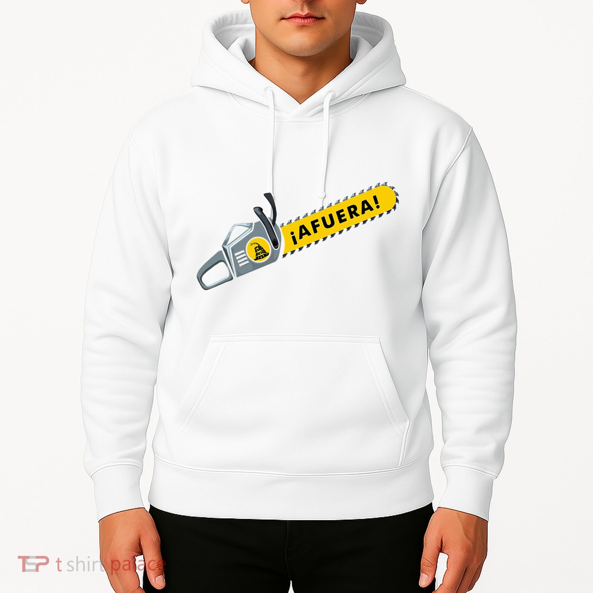 Afuera Milei Chainsaw Libertarian Ancap Liberty Freedom Hoodie