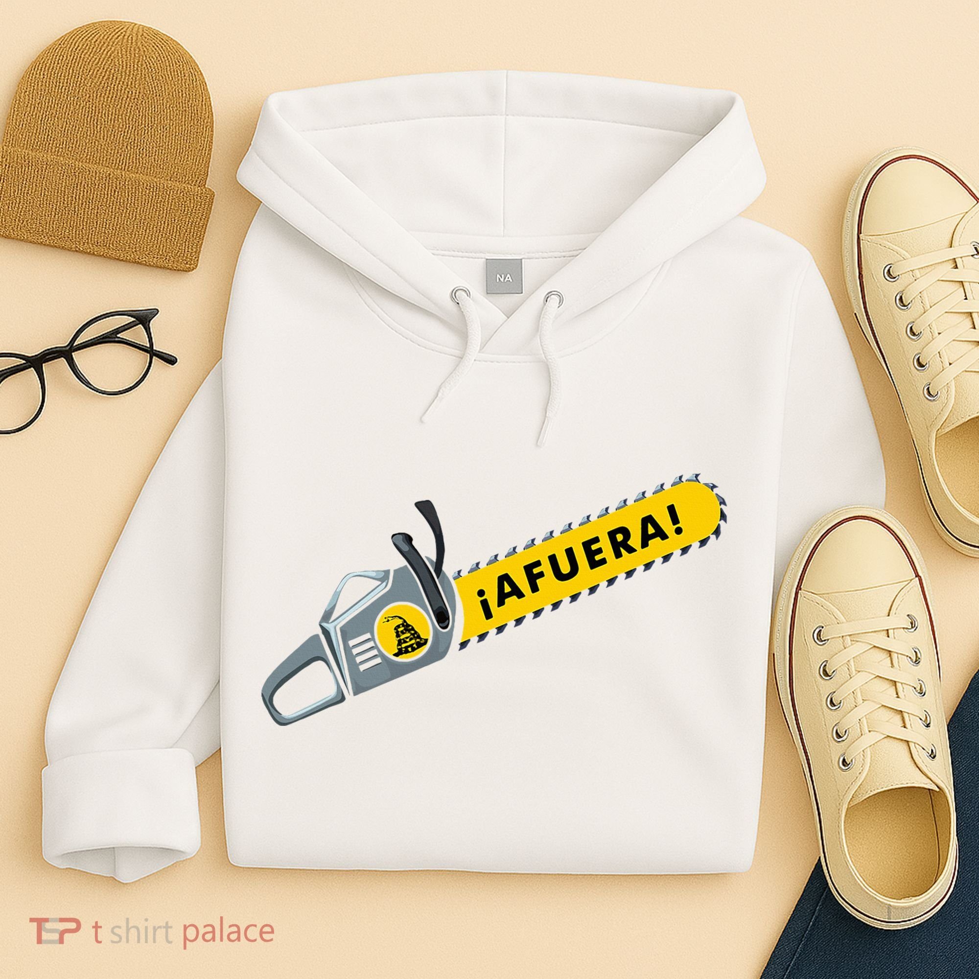Afuera Milei Chainsaw Libertarian Ancap Liberty Freedom Hoodie