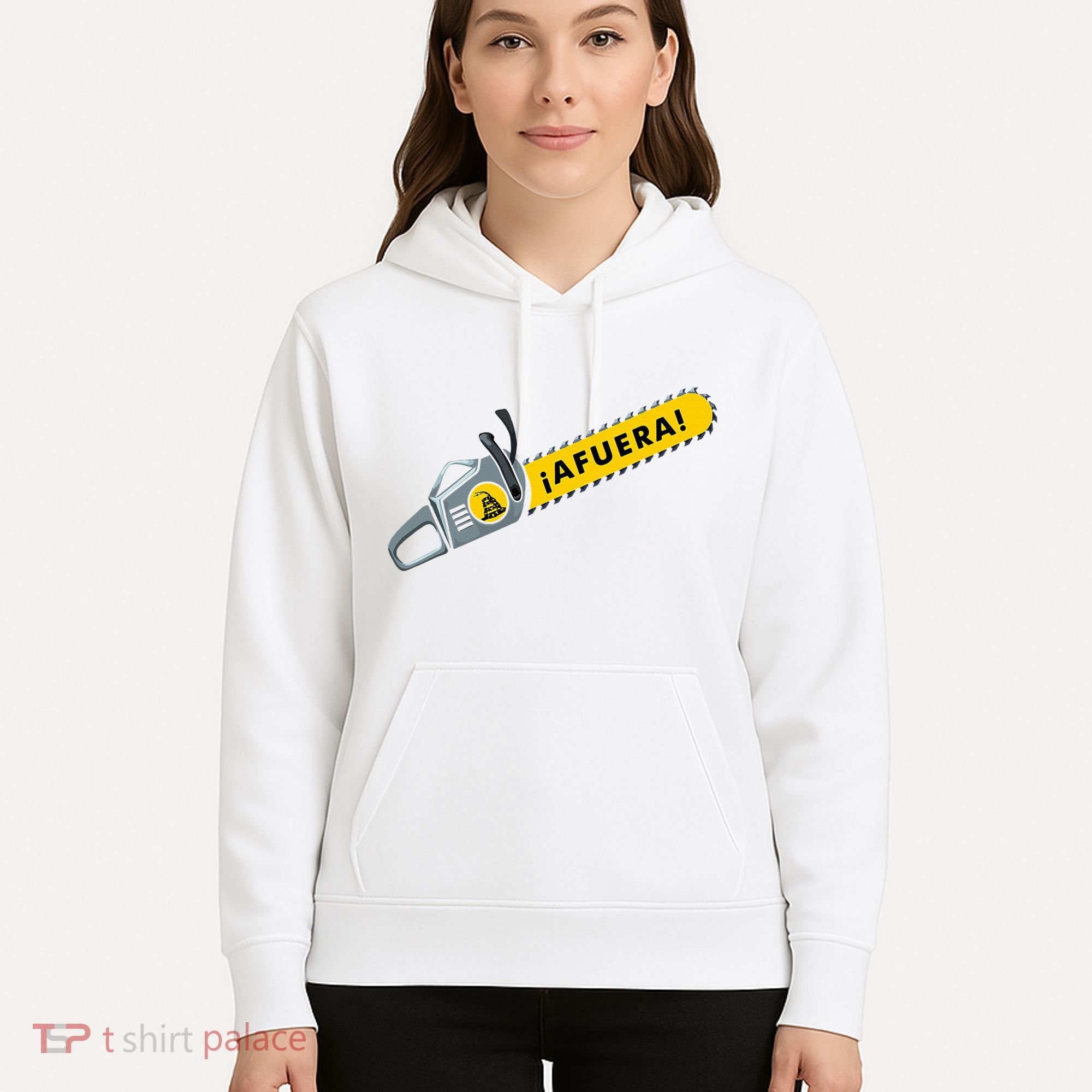 Afuera Milei Chainsaw Libertarian Ancap Liberty Freedom Hoodie