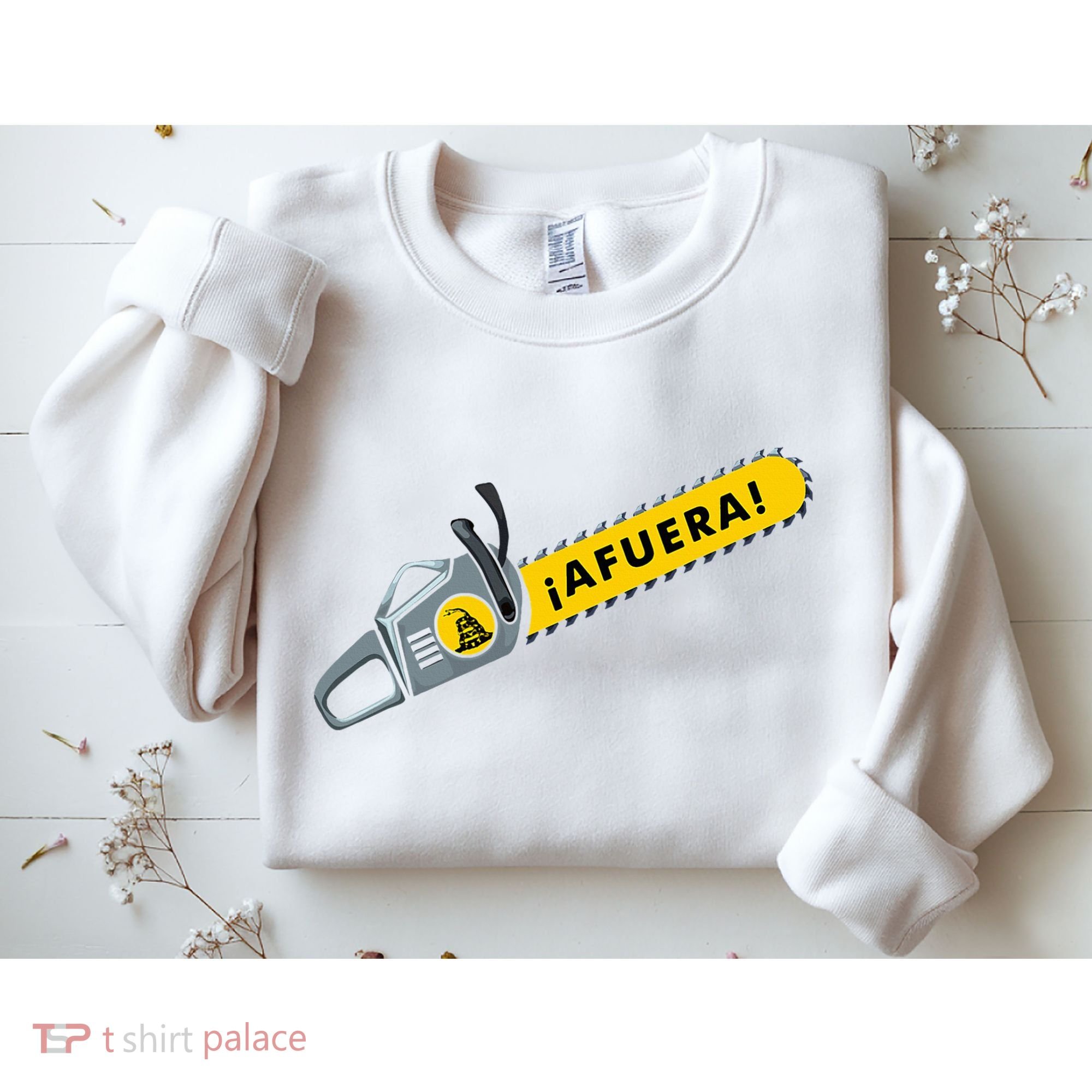 Afuera Milei Chainsaw Libertarian Ancap Liberty Freedom Sweatshirt
