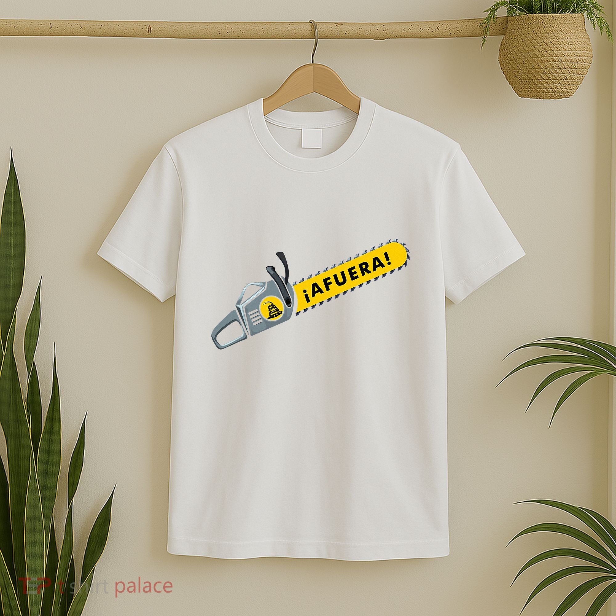 Afuera Milei Chainsaw Libertarian Ancap Liberty Freedom T-Shirt