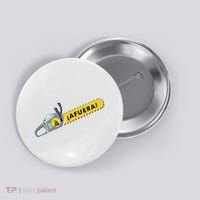 Afuera Milei Chainsaw Libertarian Ancap Liberty Freedom Button thumb 0