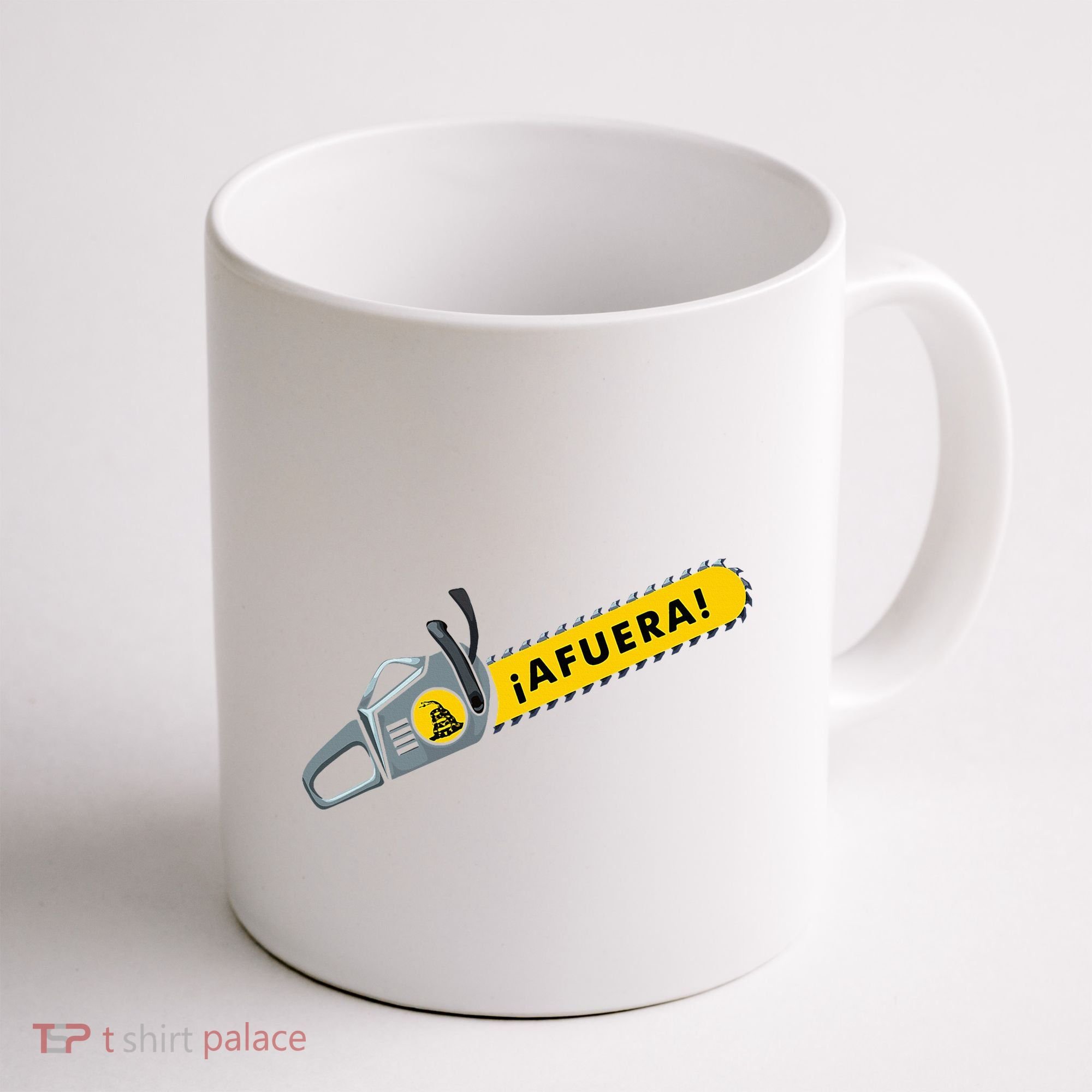 Afuera Milei Chainsaw Libertarian Ancap Liberty Freedom Coffee Mug