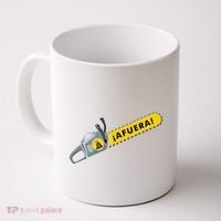 Afuera Milei Chainsaw Libertarian Ancap Liberty Freedom Coffee Mug thumb 0