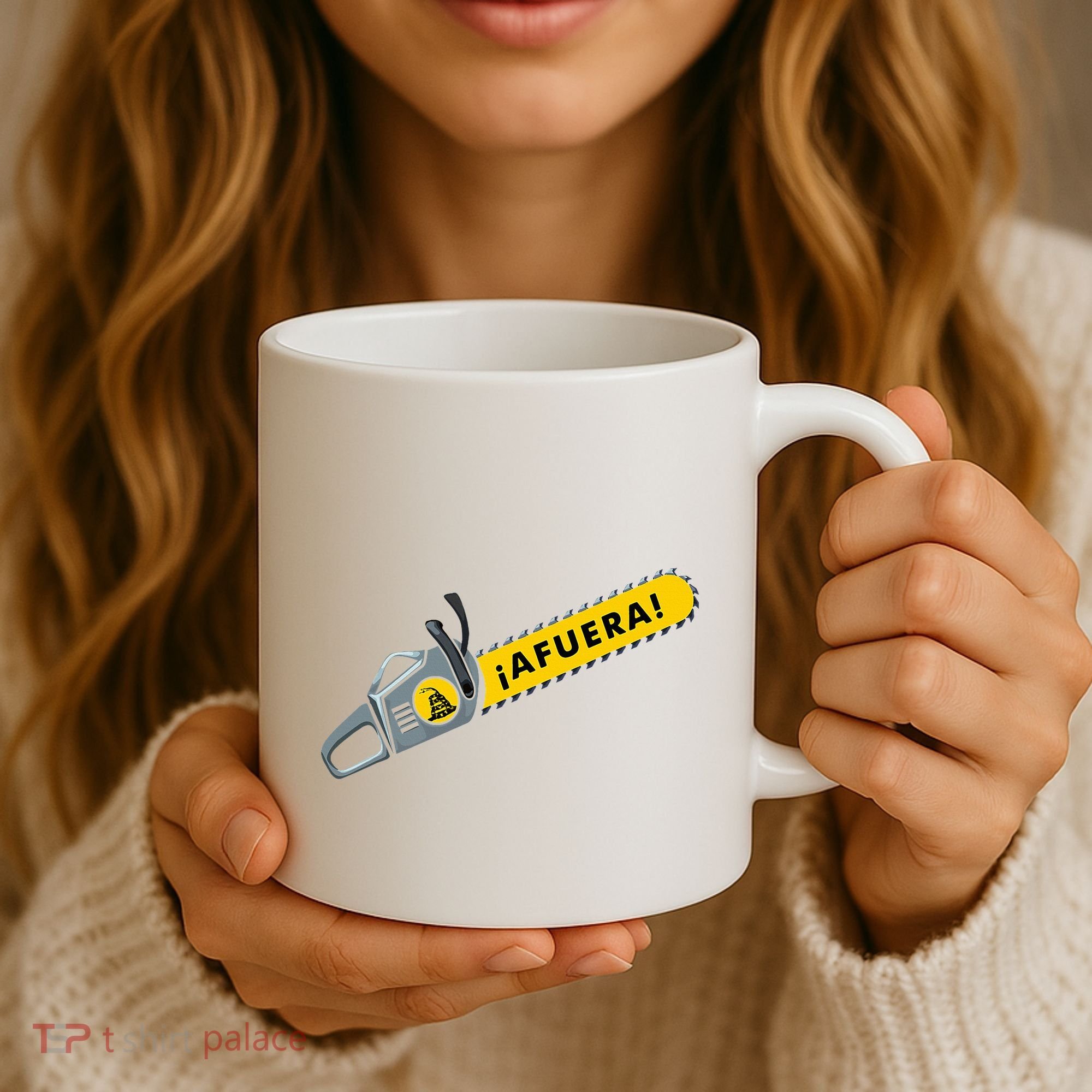Afuera Milei Chainsaw Libertarian Ancap Liberty Freedom Coffee Mug