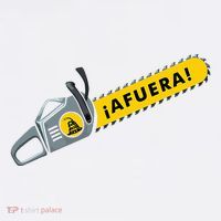 Afuera Milei Chainsaw Libertarian Ancap Liberty Freedom Polo thumb 3
