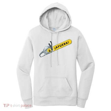 Afuera Milei Chainsaw Libertarian Ancap Liberty Freedom Women's Hoodie