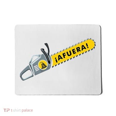 Afuera Milei Chainsaw Libertarian Ancap Liberty Freedom Mousepad