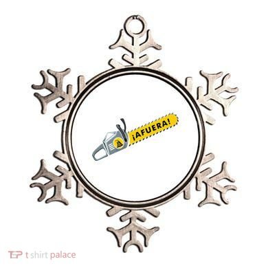 Afuera Milei Chainsaw Libertarian Ancap Liberty Freedom Ornament