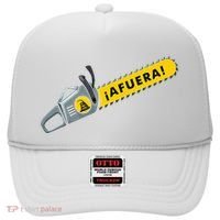 Afuera Milei Chainsaw Libertarian Ancap Liberty Freedom Hat thumb 0