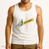 Afuera Milei Chainsaw Libertarian Ancap Liberty Freedom Tank Top thumb 3