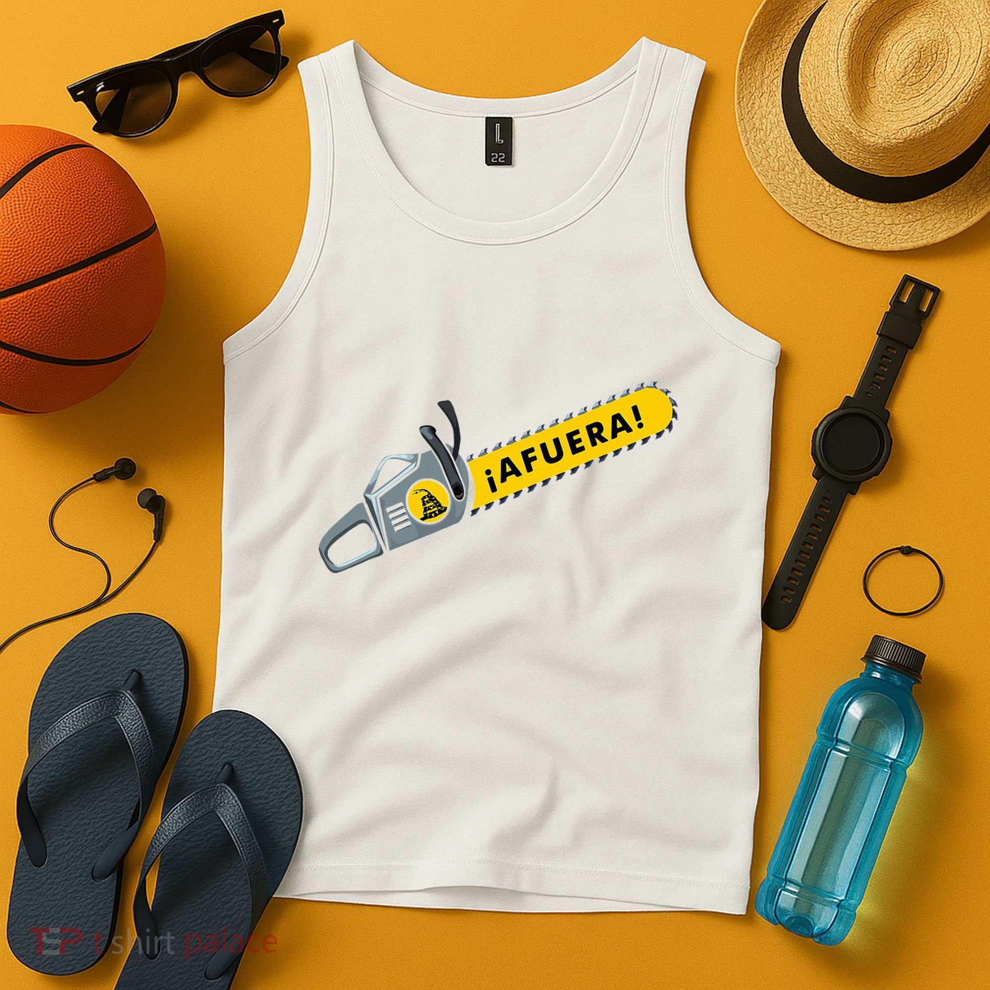 Afuera Milei Chainsaw Libertarian Ancap Liberty Freedom Tank Top