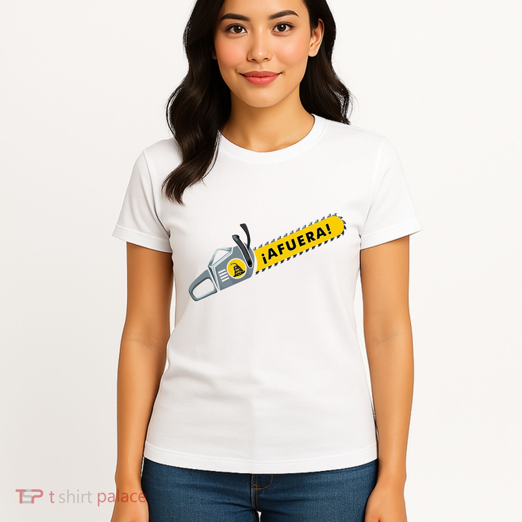 Afuera Milei Chainsaw Libertarian Ancap Liberty Freedom Women's T-Shirt