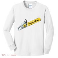 Afuera Milei Chainsaw Libertarian Ancap Liberty Freedom Kids Long Sleeve Shirt thumb 0