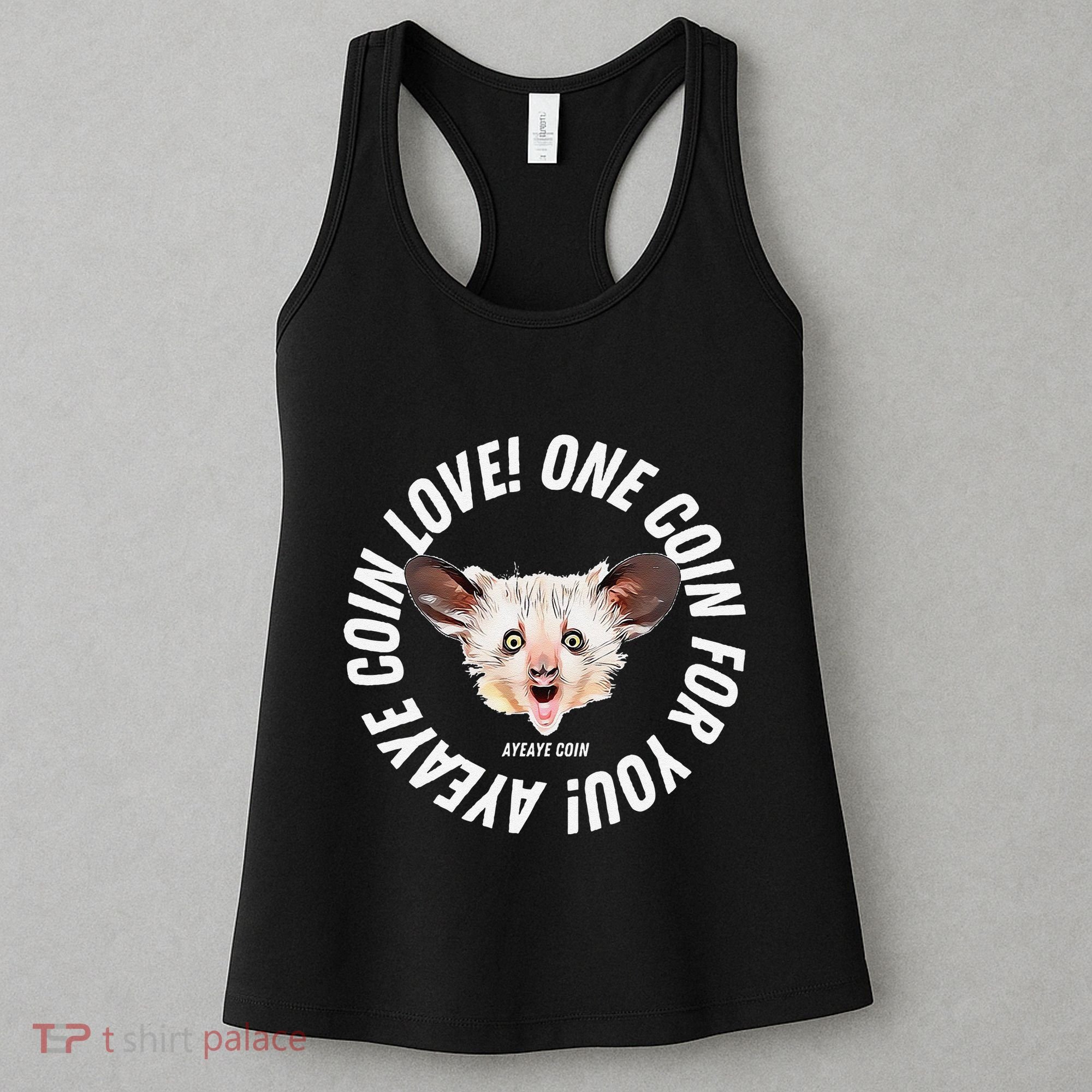 Ayeaye Meme Coin Crypto Cryptocurrency Aye Aye Women's Tank Top