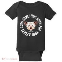 Ayeaye Meme Coin Crypto Cryptocurrency Aye Aye Baby Bodysuit thumb 0