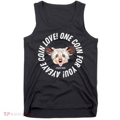 Ayeaye Meme Coin Crypto Cryptocurrency Aye Aye Tank Top