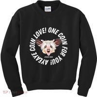 Ayeaye Meme Coin Crypto Cryptocurrency Aye Aye Kids Sweatshirt thumb 0