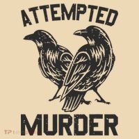 Attempted Murder Crow Tote Bag thumb 4