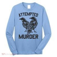 Attempted Murder Crow Long Sleeve Shirt thumb 0
