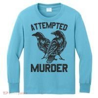 Attempted Murder Crow Kids Long Sleeve Shirt thumb 0