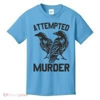Attempted Murder Crow Kids T-Shirt thumb 0