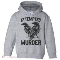 Attempted Murder Crow Toddler Hoodie thumb 0