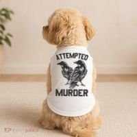 Attempted Murder Crow Doggie Tank thumb 2