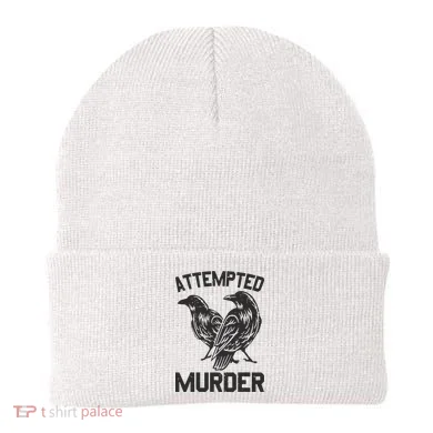 Attempted Murder Crow Beanie