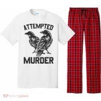Attempted Murder Crow Pajama Set thumb 0