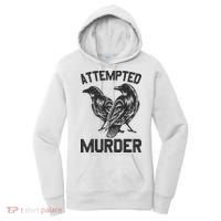 Attempted Murder Crow Women's Hoodie thumb 0