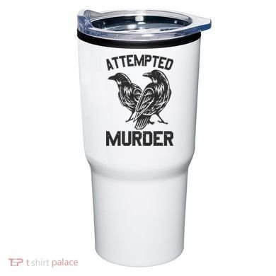Attempted Murder Crow Tumbler