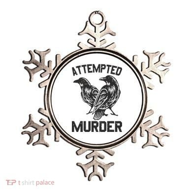 Attempted Murder Crow Ornament