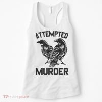 Attempted Murder Crow Women's Tank Top thumb 0