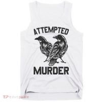 Attempted Murder Crow Tank Top thumb 0