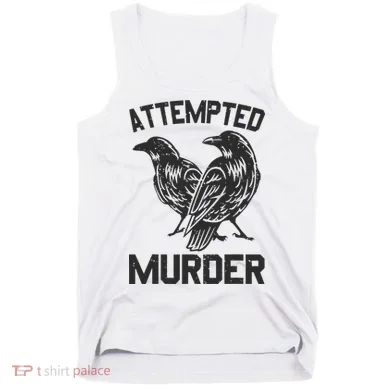 Attempted Murder Crow Tank Top