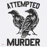 Attempted Murder Crow Golf Towel thumb 3