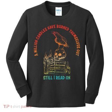 A Million Candles Have Burned Themselves Out Design Kids Long Sleeve Shirt