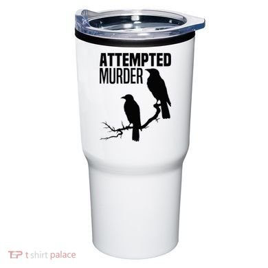 Attempted Murder Crows Raven Bird Meme Tumbler