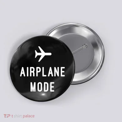 Airplane Mode Cute Gift Button