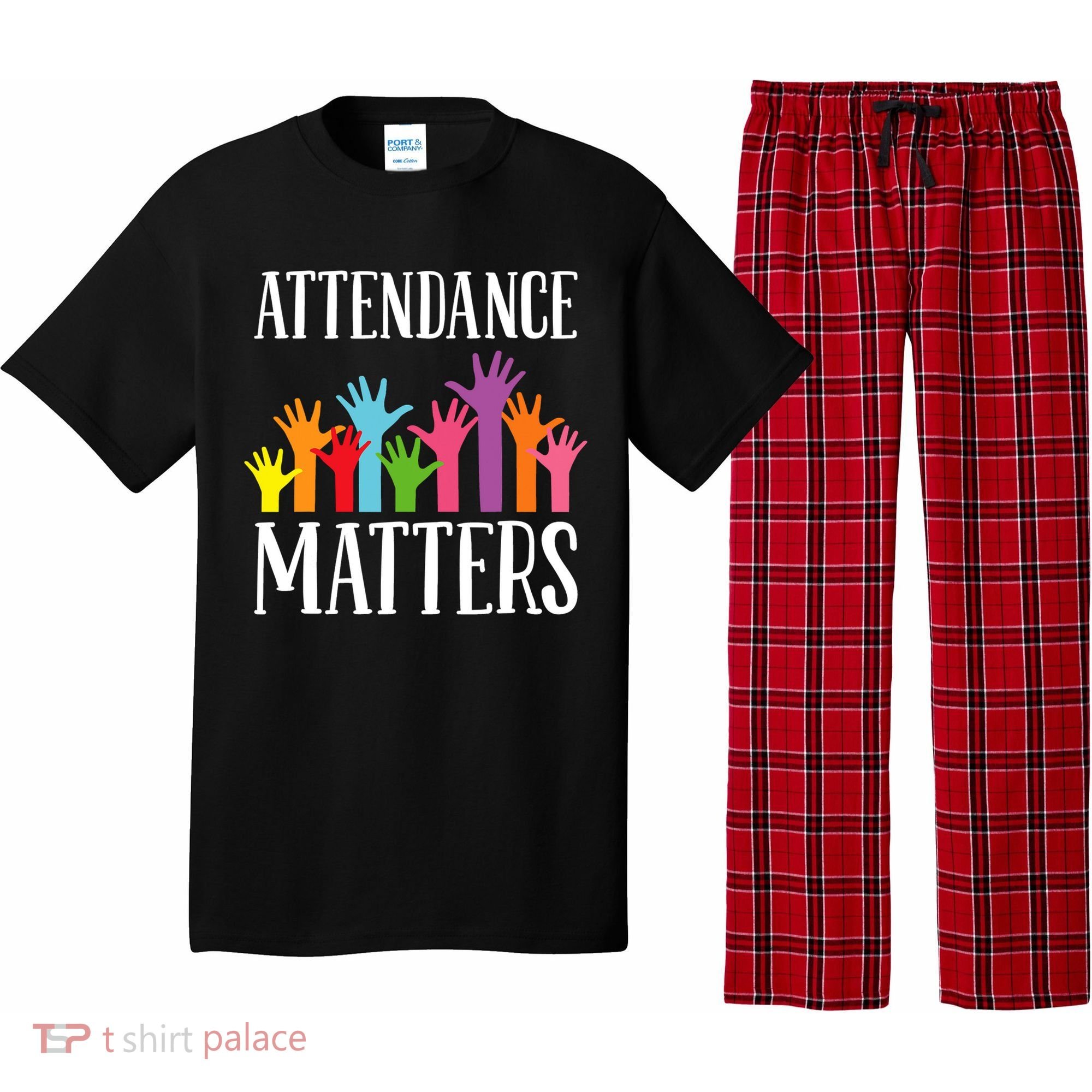 Attendance Matters Class Attendance Office Workers Pajama Set