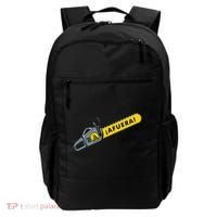Afuera Milei Chainsaw Libertarian Ancap Liberty Freedom Backpack thumb 0