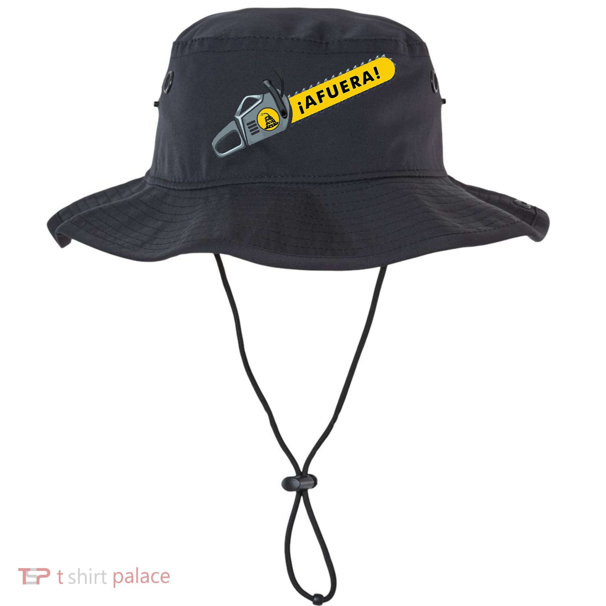 Afuera Milei Chainsaw Libertarian Ancap Liberty Freedom Bucket Hat