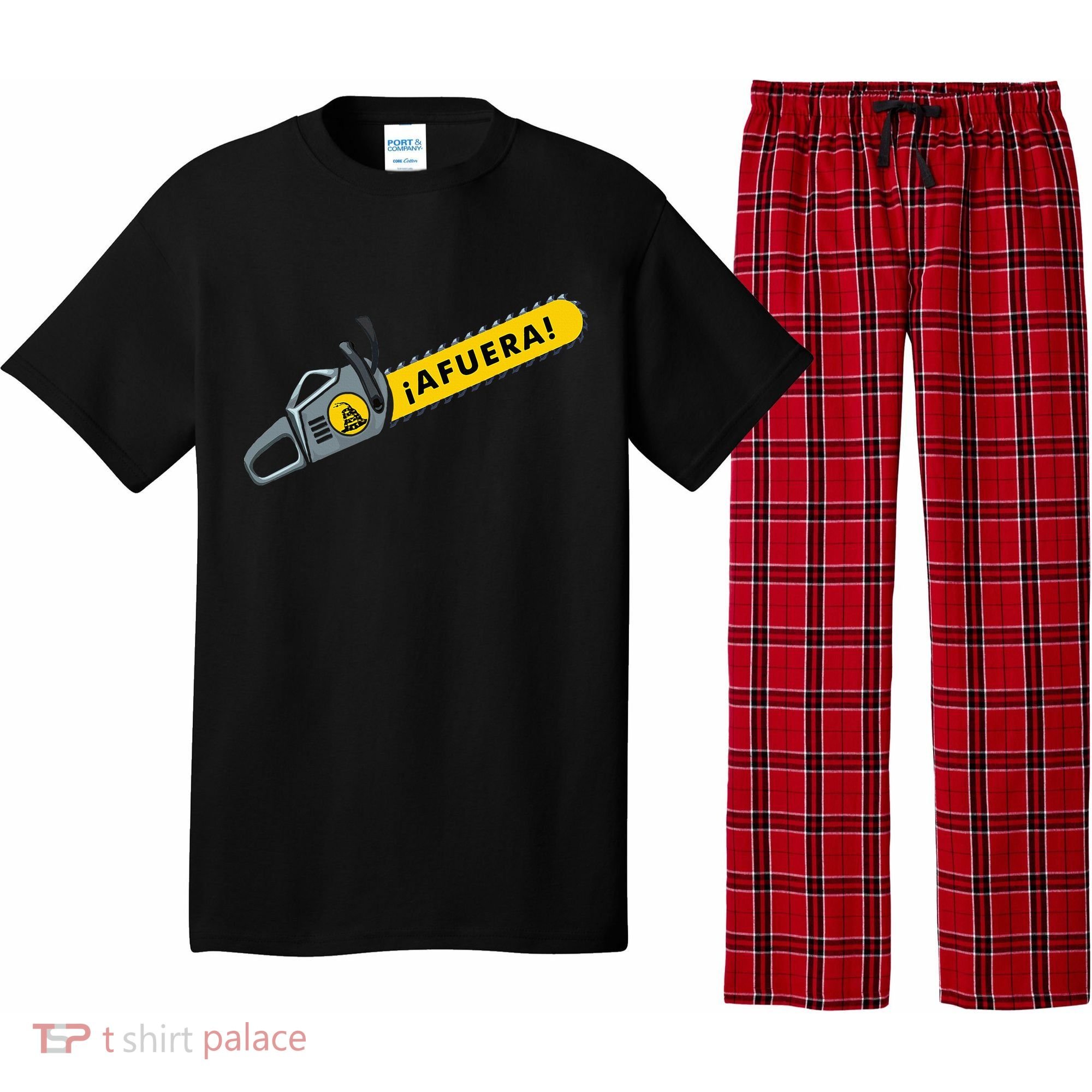 Afuera Milei Chainsaw Libertarian Ancap Liberty Freedom Pajama Set