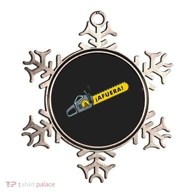 Afuera Milei Chainsaw Libertarian Ancap Liberty Freedom Ornament
