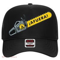 Afuera Milei Chainsaw Libertarian Ancap Liberty Freedom Hat thumb 0